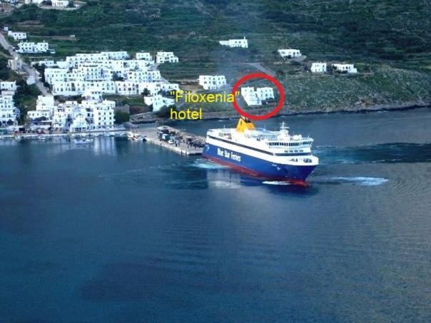 Hotel Filoxenia Aegiali Dış mekan fotoğraf